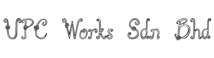 Austie Bost You Wear Flowers Hollow  Free Fonts Download