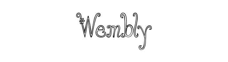 Austie Bost You Wear Flowers Hollow  Free Fonts Download