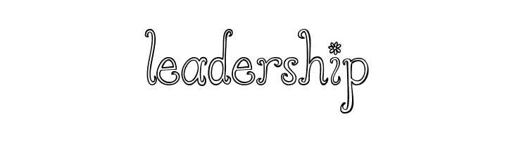 Austie Bost You Wear Flowers Hollow  Free Fonts Download