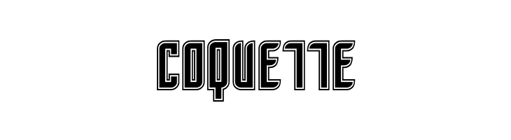 SF Piezolectric Inline  Free Fonts Download