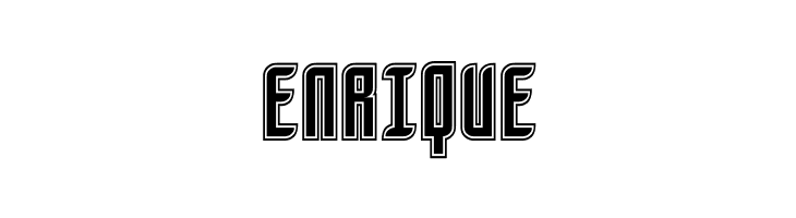 SF Piezolectric Inline  Free Fonts Download