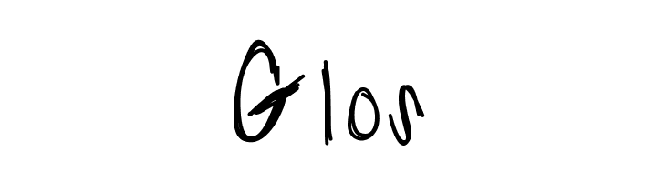 GliiterKitty  Free Fonts Download