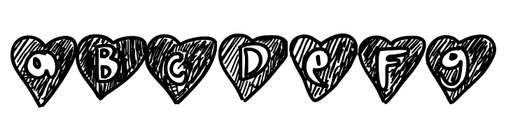 Overhearts  Free Fonts Download