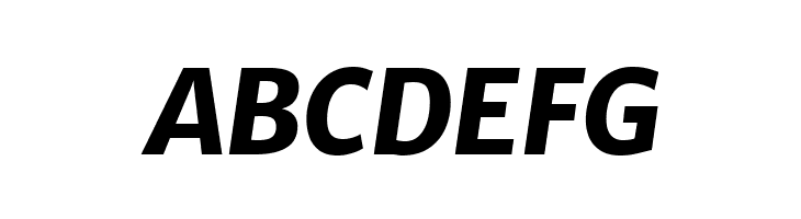 Merriweather Sans ExtraBold Italic  Free Fonts Download