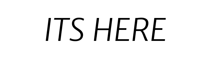 Merriweather Sans Light Italic  Free Fonts Download