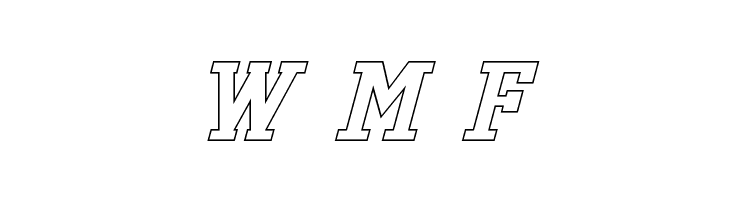 Tonopah Hollow Italic  Free Fonts Download