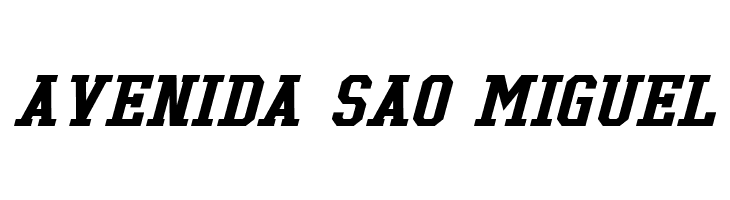 Tonopah Italic  Free Fonts Download