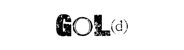 Distressed Ransom Note  Free Fonts Download