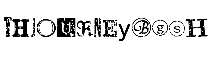 Distressed Ransom Note  Free Fonts Download