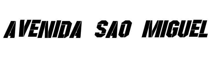 Wreckers Italic  Free Fonts Download