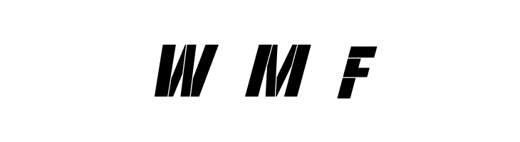 Wreckers Italic  Free Fonts Download