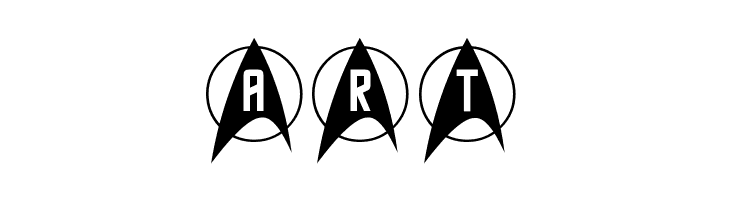 Trek Arrowcaps  Free Fonts Download