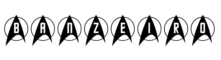 Trek Arrowcaps  Free Fonts Download