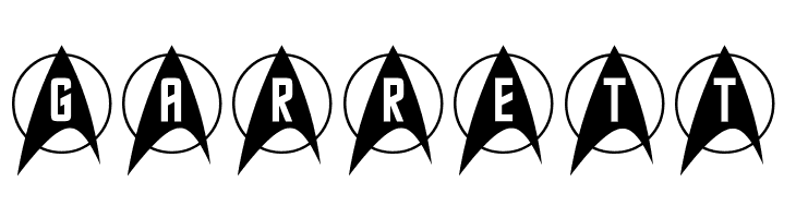 Trek Arrowcaps  Free Fonts Download