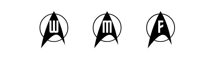 Trek Arrowcaps  Free Fonts Download