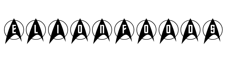 Trek Arrowcaps  Free Fonts Download
