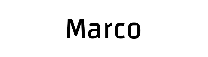 Marco Changa Font