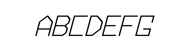 Hyperspace Bold Italic  Free Fonts Download