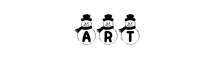 KR Snowman  Free Fonts Download
