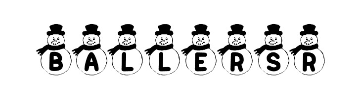 KR Snowman  Free Fonts Download