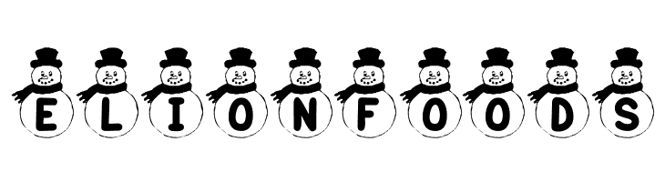 KR Snowman  Free Fonts Download