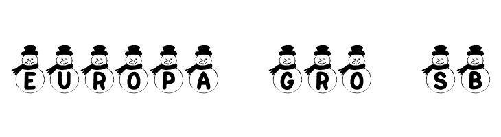 KR Snowman  Free Fonts Download