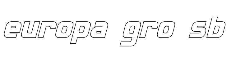 Sternbach Outline Italic  Free Fonts Download