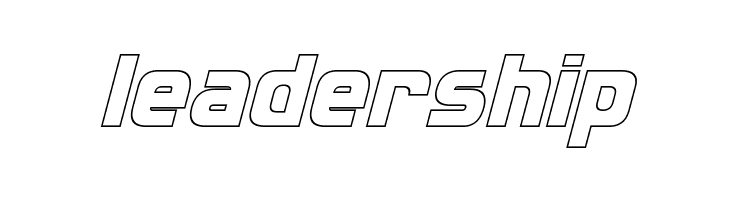 Sternbach Outline Italic  Free Fonts Download