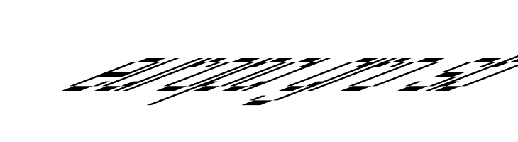 Perfect Pixel Italic TestDrive  Free Fonts Download