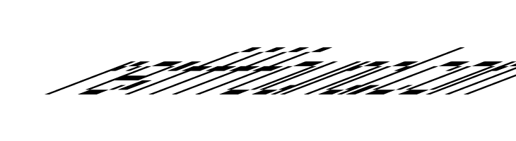 Perfect Pixel Italic TestDrive  Free Fonts Download