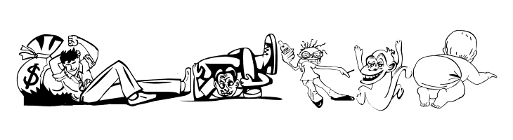 RANDOM THING 1  Free Fonts Download