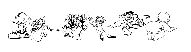 RANDOM THING 1  Free Fonts Download