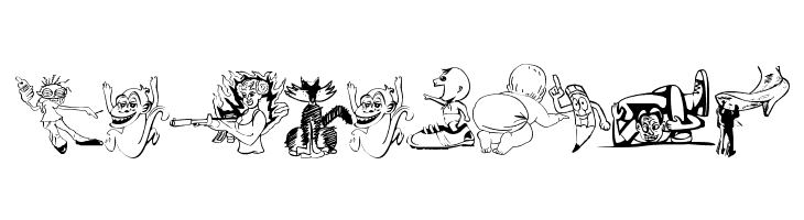 RANDOM THING 1  Free Fonts Download