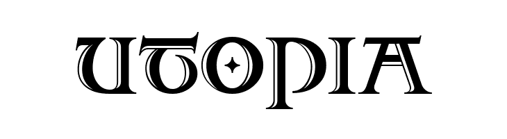 UTOPIA TwoForJuanNF Font