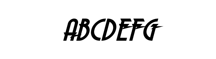 Electrorocket Bold Italic  Free Fonts Download