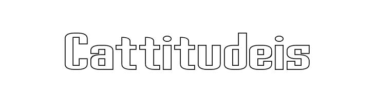 Palisoc Extended Hollow  Free Fonts Download