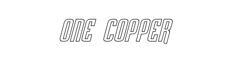 Palisoc Hollow Italic  Free Fonts Download