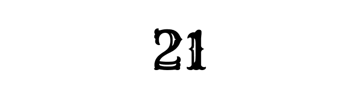21 Rye Regular Font