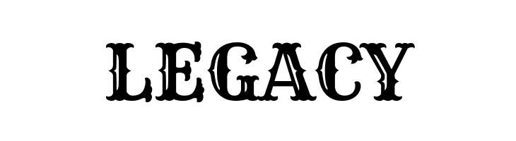 LEGACY Rye Regular Font