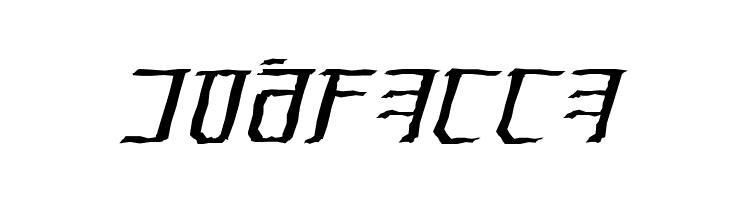 Exodite Distressed Italic  Free Fonts Download