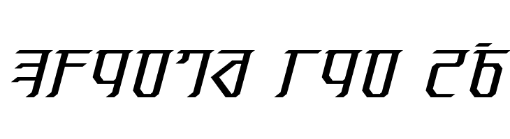 Exodite Italic  Free Fonts Download