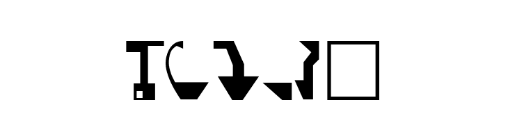 Cardassian - StarTrek canon based  Free Fonts Download