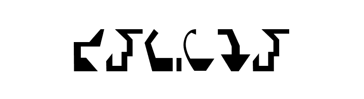 Cardassian - StarTrek canon based  Free Fonts Download