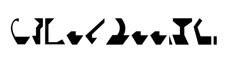 Cardassian - StarTrek canon based  Free Fonts Download