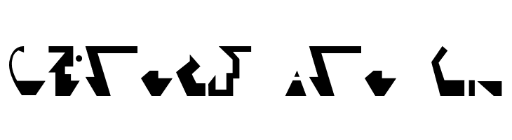 Cardassian - StarTrek canon based  Free Fonts Download