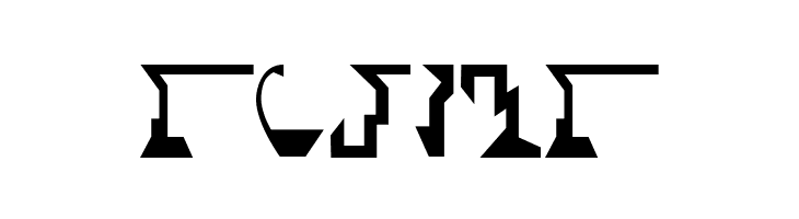 Cardassian - StarTrek canon based  Free Fonts Download