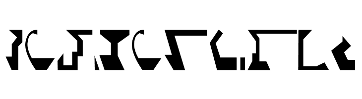 Cardassian - StarTrek canon based  Free Fonts Download