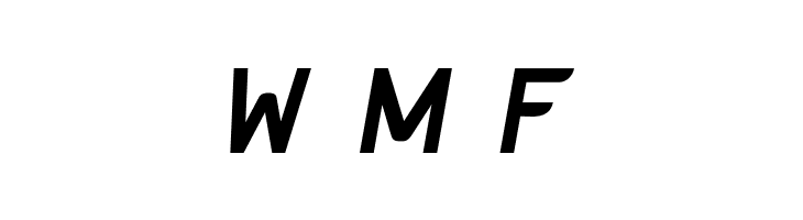 Discreet SemiBold Inclined  Free Fonts Download