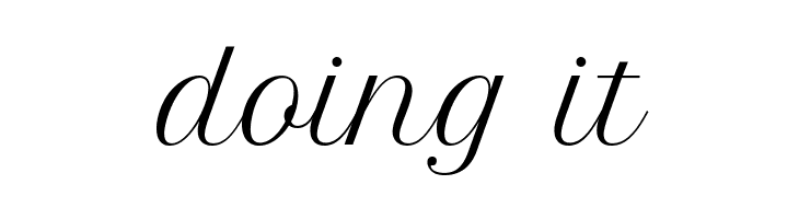 doing%2Bit Petit Formal Script Font
