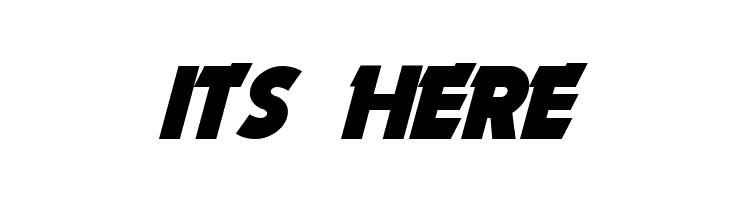 Mechalock Italic  Free Fonts Download